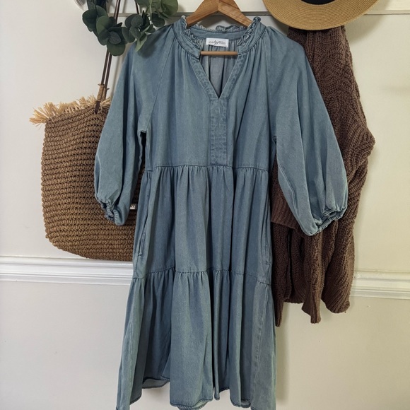 Carly Jean Los Angeles Dresses & Skirts - Carly Jean Denim Dress